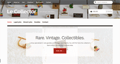 Desktop Screenshot of lecollector.net